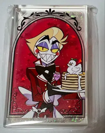 루시퍼 해즈빈 호텔 애니메이트 카페 리퀴드 아크릴 키링