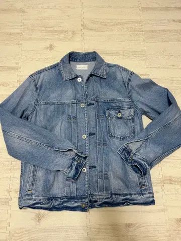 upper nights 라이트 블루 데님 자켓