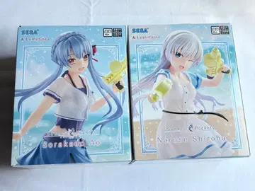 Summer Pockets 소라카도 아오 & 나루세 시로하 피규어 세트