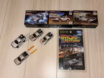 데로리안 미니카 4대 세트 백 투 더 퓨처