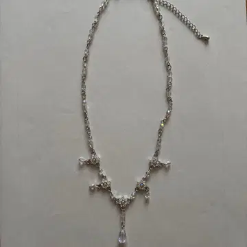 엘레강트 크리스탈 목걸이