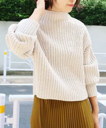 IENA 이에나 HIBISCUS 숏 기장 풀오버