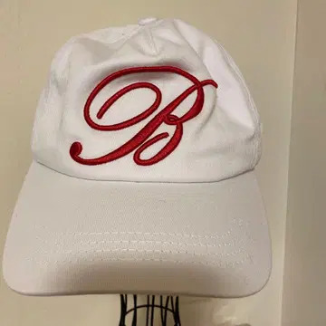 BAD BLOOD 자수 캡 화이트 S