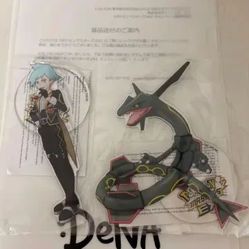 포켓몬 마스터즈 EX 블랙 레쿠자, 다이고 아크릴 스탠드 당선품