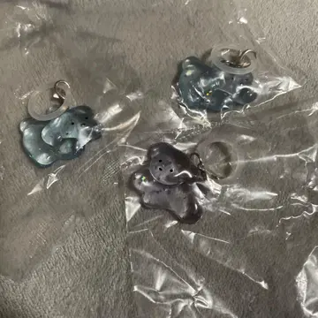 달리는 강아지 흔들흔들 마커 클리어 블루 세트