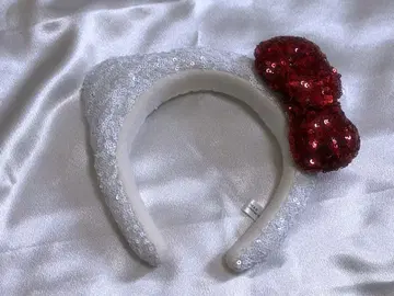 키티 스팽글 머리띠 USJ