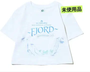 [ 미사용품 ] Mrs. GREEN APPLE 10주년 기념 T셔츠