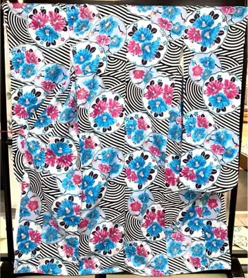 새상품 폴리에스테르 후리소데 기성복 1 LL치수