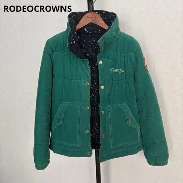 RODEOCROWNS 그린 다운 자켓 S