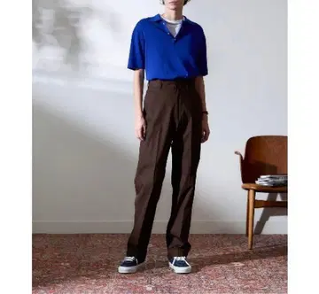 the shinzone WASHED HIGH WAIST CHINO