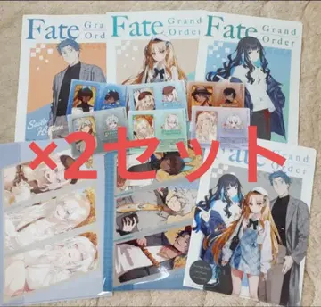 Fate/Grand Order 클리어 파일 클리어 시트 전종 x 2 로손