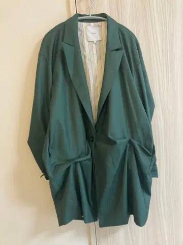 [ 새상품급 ] UN3D. 그린 테일러드 자켓 F