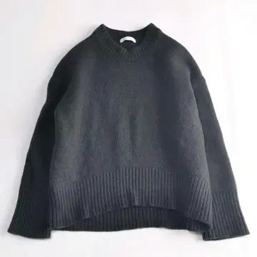 [새상품급] 갤러리 비 파인 울 크루넥 풀오버 다크 그레이