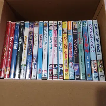 지브리, 디즈니 등 어린이용 DVD 묶음 판매!