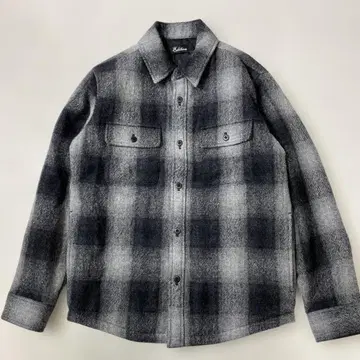 새상품급 투모로우랜드 에디션 옴브레 체크 자켓 CPO