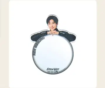 [ 당일 발송 ] Snow Man 온고지신 ON 거울 스티커 메구로 렌