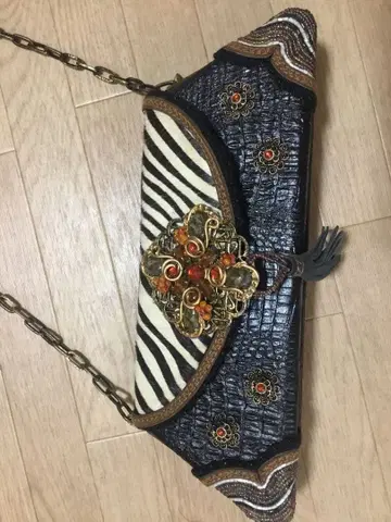 숄더 앤티크풍 비즈 백 메리 프랜시스