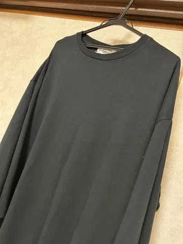 veritcoeur vcc-323 블랙 긴팔 티셔츠 원피스