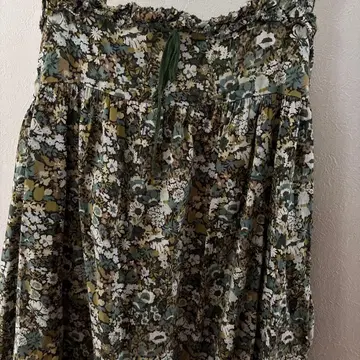 허그아워 마사키 씨 원피스 그린 리버티 홀터넥