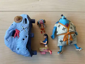 원피스 각각의 성장편 보너스 부품 4개 피규어 LOGBOX