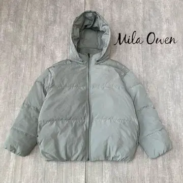 Mila Owen 밑단 리본 다운 자켓