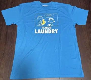 [ 새상품 택 없음 ] PEANUTS 스누피 LAUNDRY 콜라보 T셔츠