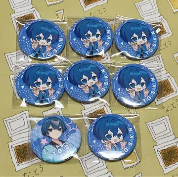 AMPTAK x COLORS 치구사 군 캔뱃지 무지개 ver. 핫피