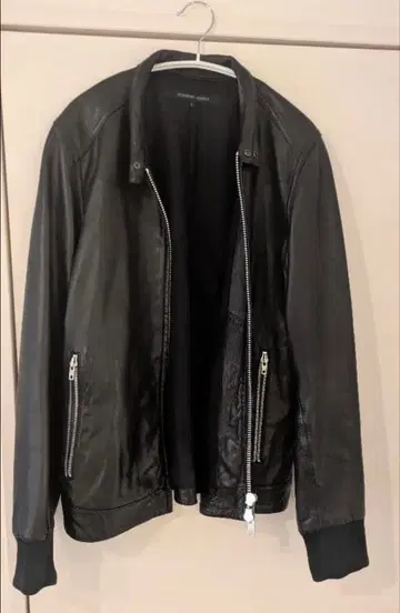 SHIPS GENERAL SUPPLY 블랙 가죽 자켓 L