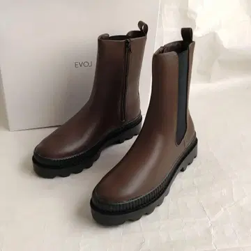 EVOL 이볼 사이드 고어 부츠 브라운 LL