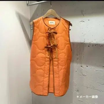 BEAMS BOY 립 서모 라이너 베스트 오렌지