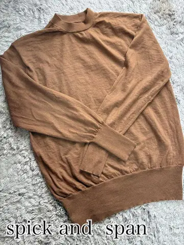 Spick & Span 18G 크루넥 풀오버