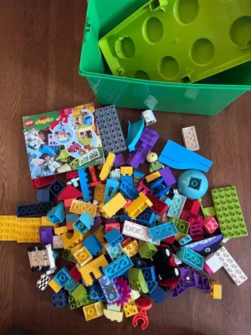 호빵맨 굴러가는 블록 굴러가는 발사! 세균 로봇 공장 레고