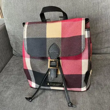 BLUE LABEL CRESTBRIDGE 체크 무늬 백팩