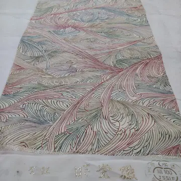 순수 실크 탄고 크레이프 원단 난레기쿠 기잣샤쿠 옷감 (778)