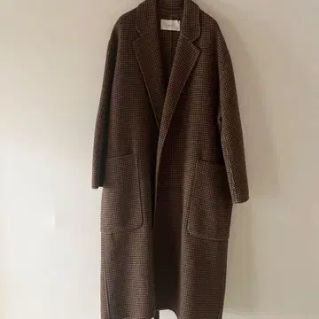 todayful 체크 코트 38