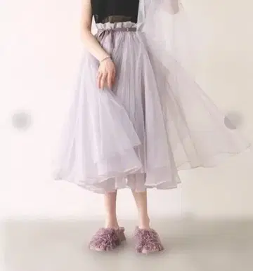 J1U 라벨 에튀드 볼륨 샤샤 스커트 미사용 택 포함