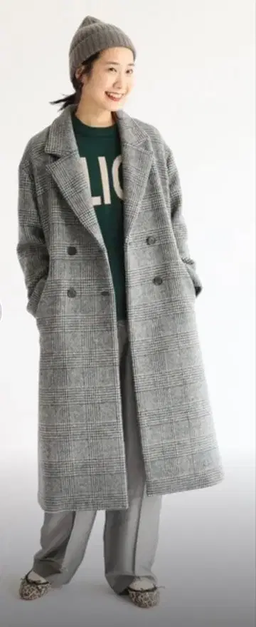 프레임워크 더블 체스터 코트