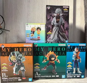 제일복권 나의 히어로 아카데미아 이어지는 세월 피규어 5체 세트