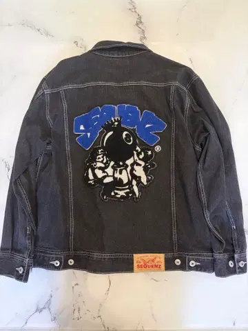 45% 할인 SEQUENZ 다크 그레이 데님 자켓