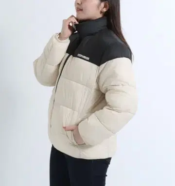 새상품 CONVERSE 방풍 파이버 다운 M 경량