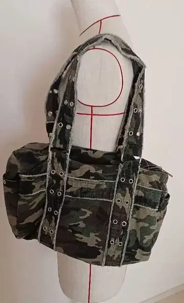 xgirl 카모 패턴 백 엑스걸