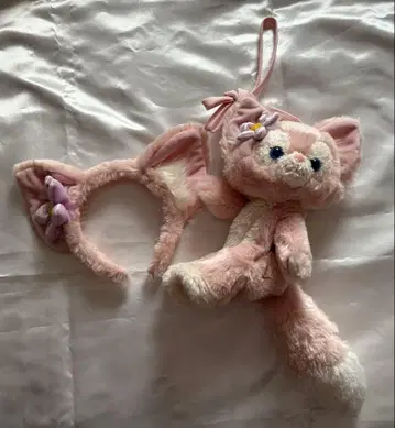 새상품급 디즈니 리나벨 숄더백 머리띠 2종 세트