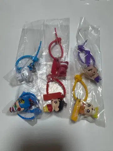 짱구는 못말려(크레용 신짱) 컬러풀 멀티 참 전 6종 세트