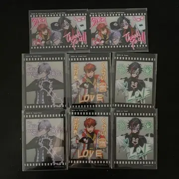 니지산지 세븐일레븐 클리어 카드 전종 2세트