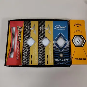 골프 볼 세트 Srixon Titleist Callaway