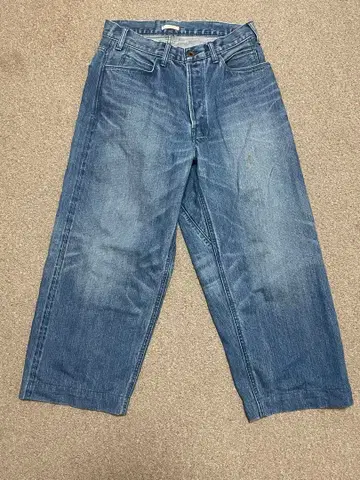 브루나보인 와이드 데님 팬츠