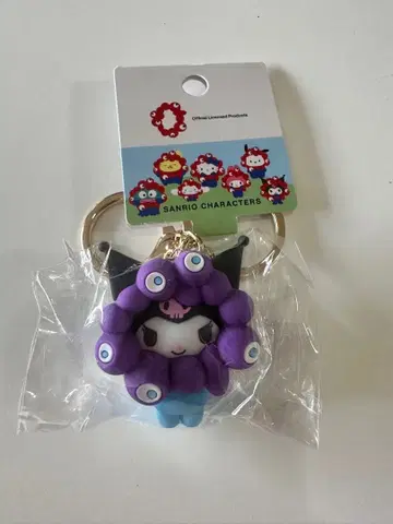[무료배송] 산리오 미야쿠미야쿠  입체 파스텔 키링 쿠로미