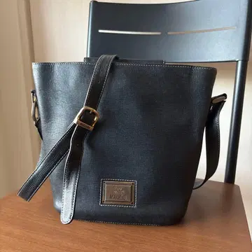 MOSCHINO 블랙 숄더백