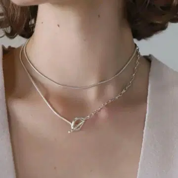 ten 칸다 망토 목걸이 silver