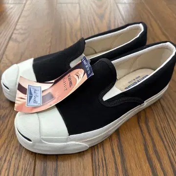 90s 컨버스 잭 퍼셀 슬립온 USA제 데드스탁 블랙